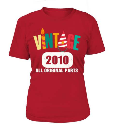 Vintage 2010 All Original Parts Women's T-Shirt