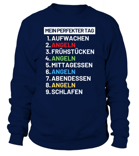 Perfect Fishing Day Angler Gift Women's Sweatshirt