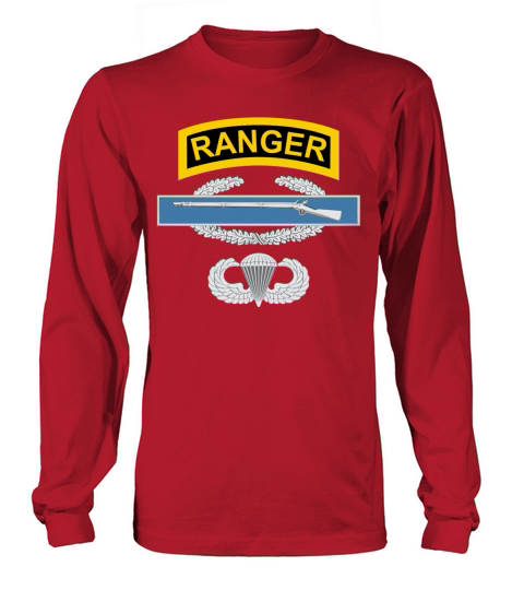 Ranger CIB Airborne Women's Long Sleeve