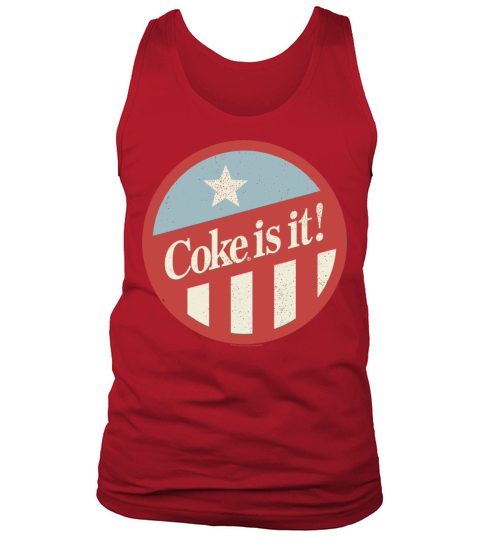 Coca-Cola Coke It Is Circle LogoGift Tee Men's Tank Top
