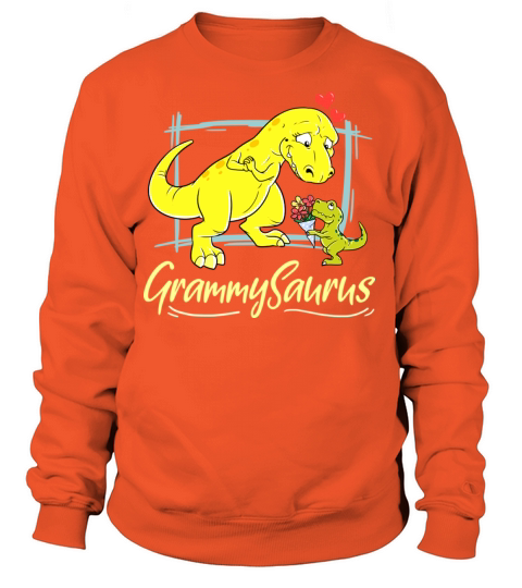 Gramasaurus Grandma Gift Idea - Funny Grandma Dino Women's Sweatshirt
