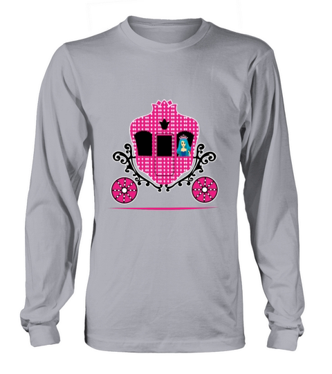 pink chariot princess ride gift idea Women's Long Sleeve