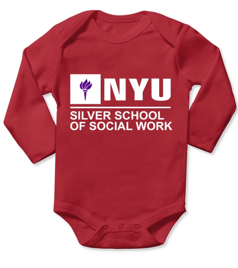 New York University School of Social Work Long Sleeve Baby One-Piece