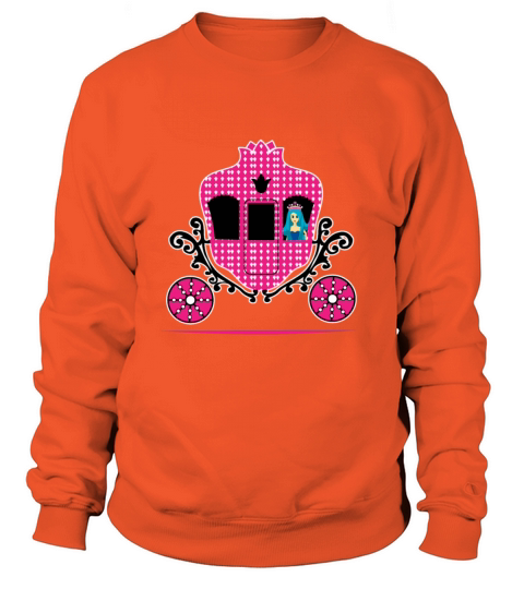 pink chariot princess ride gift idea Women's Sweatshirt