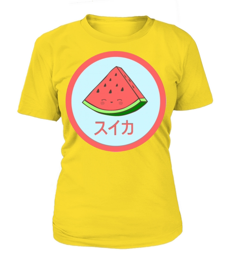 Watermelon Kawaii Japanese Women's T-Shirt
