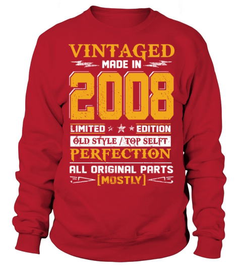 Vintaged Made In 2008 Limited Editon Men's Sweatshirt