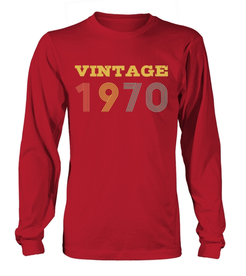 Vintage 1970 Men's Long Sleeve