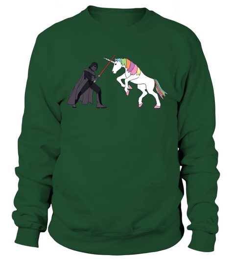 Darth Vader Vs Unicorn Sweatshirt Unisex