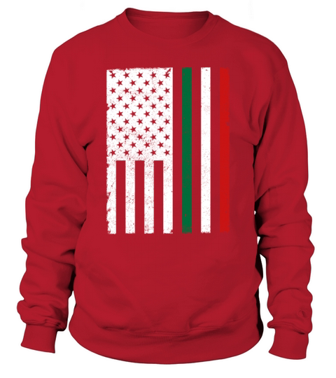 Mexican American Flag Cinco De Mayo Mexico USA Men's Sweatshirt