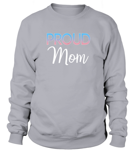 Womens Proud Mom LGBTQ Transgender Trans Pride Fla Women's Sweatshirt