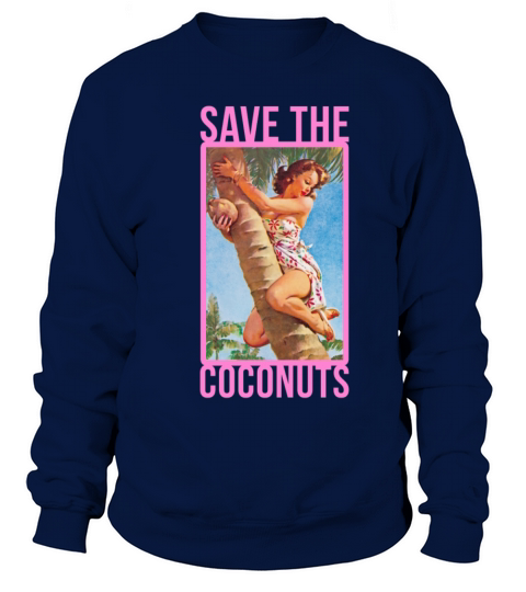 savethecocoshirtfinal png Women's Sweatshirt