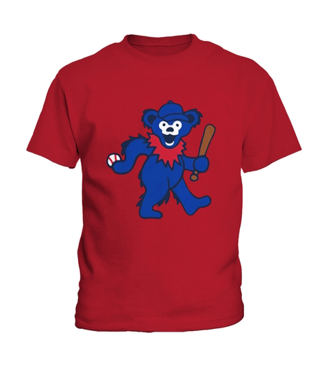 Grateful Dead Dancing Bear Baseball shirt Kids T-Shirt