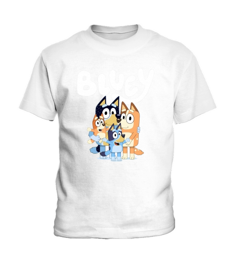 Cute bluey Family Kids T-Shirt
