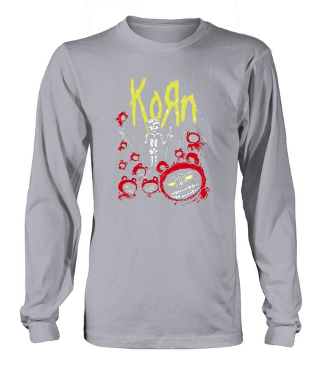 Korn Band Tshirt Long sleeved Unisex