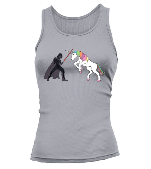 Darth Vader Vs Unicorn Tank top Woman
