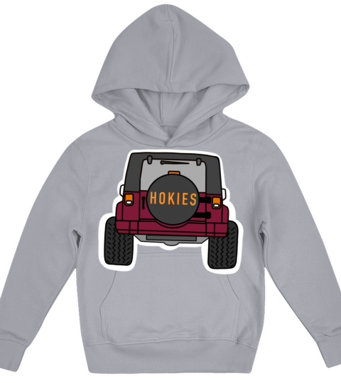 Hokie Jeep Kids Hoodie