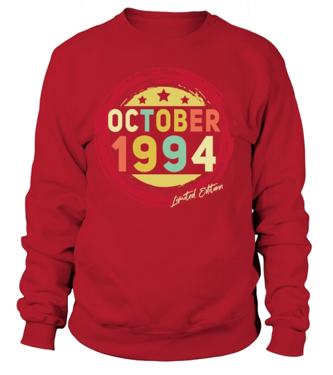 Vintage October 1994 Limited Women's Sweatshirt