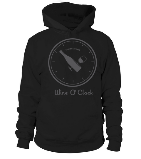 Wine O Clock Women's Hoodie