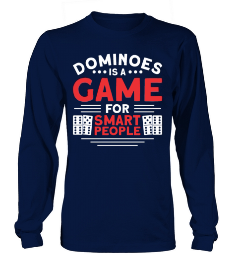 Classic Dominoes Play Domino Dominoes Long sleeved Unisex