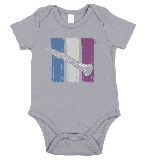 clarinet Short Sleeve Baby One-Piece