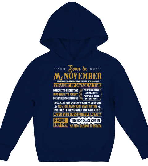 Scorpio Horoscope Birthday Celebrant Kids Hoodie