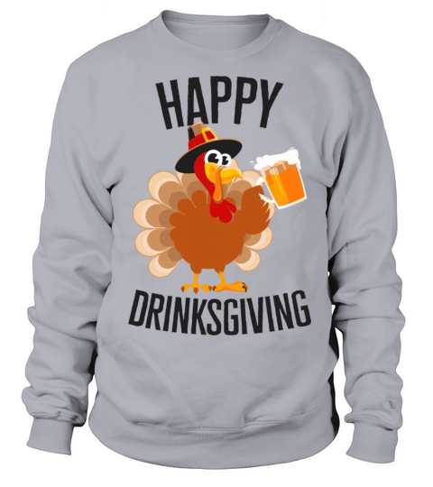 Happy Drinksgiving Friendsgiving Drinking Women's Sweatshirt