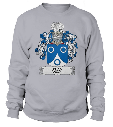 Oddi Family Crest Italian Family Crests - Coffee Mug (colored) Sweatshirt Unisex