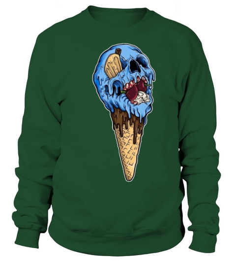 Zombie Ice Cream Women's Sweatshirt