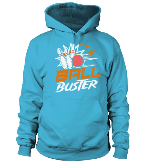 Funny Bowling Team Bowler Strike Gift Idea Men's Hoodie