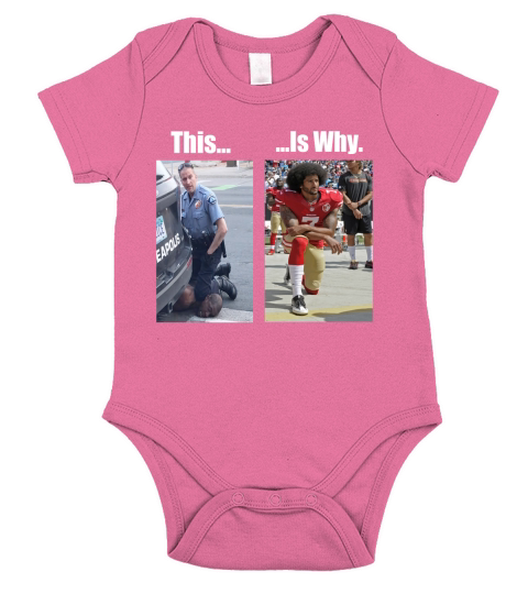 This Police Officer Derek Chauvin Is Why Colin Kaepernick Short Sleeve Baby One-Piece