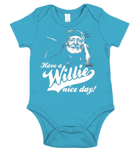 TG-Willie Nelson Short Sleeve Baby One-Piece