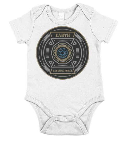Earth Defense Force Short Sleeve Baby One-Piece