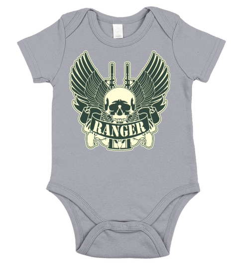 Army Ranger Skull Short Sleeve Baby One-Piece