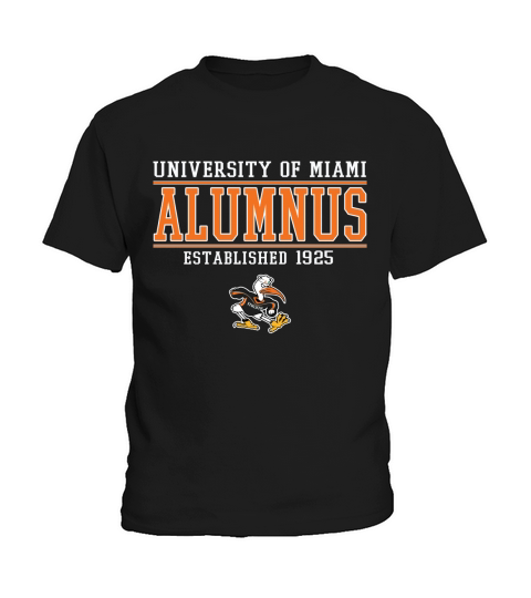 University of Miami Alumnus - Unisex Long Sleeve Kids T-Shirt