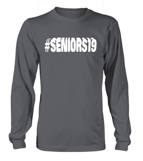 Seniors 2019 3D Style Upperclassman Design Men's Long Sleeve