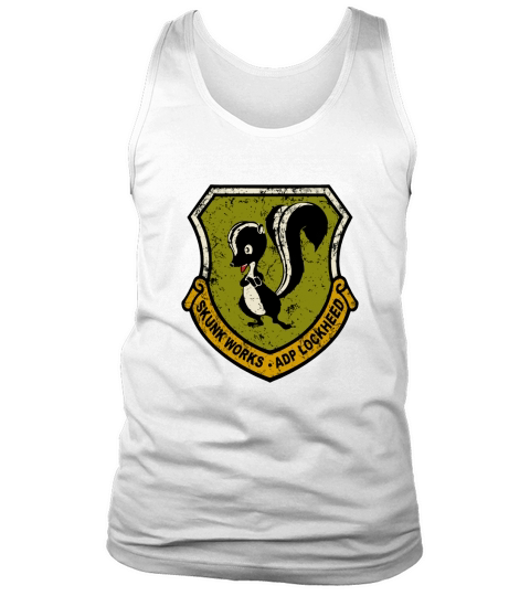 Lockheed Martin Skunk Works vintage logo - T Shirt Tank Top Unisex