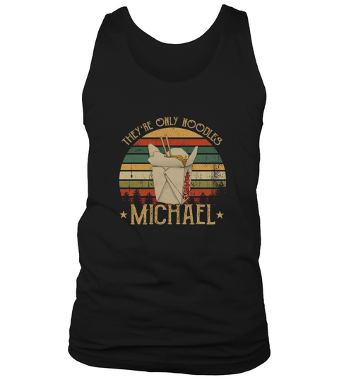 Theyre Only Noodles Michael Vintage Tank Top Unisex