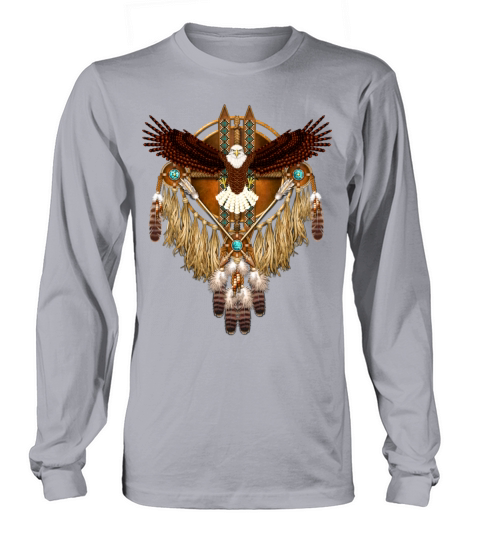 Bald Eagle Mandala Women's Long Sleeve