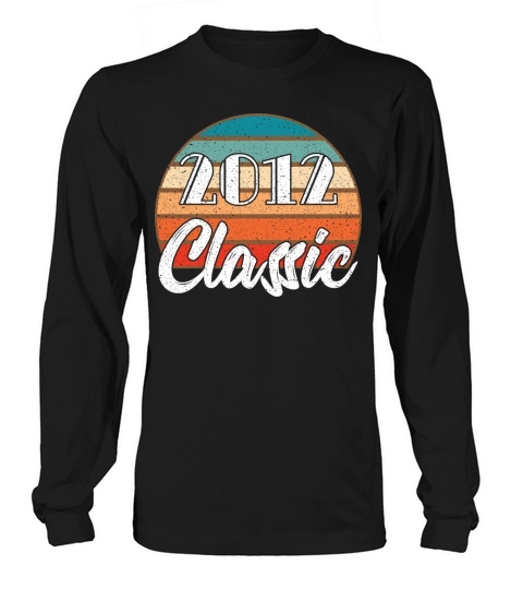 Birthday 2012 Classic Colors Distressed Design Ann Men's Long Sleeve