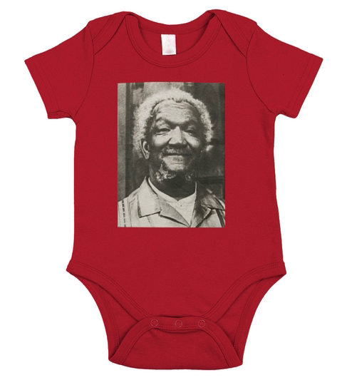 Redd Foxx  Fred Square Short Sleeve Baby One-Piece