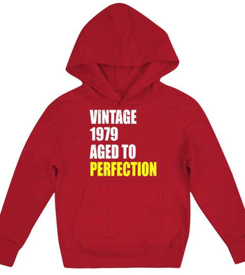 Vintage 1979 aged to perfection 42 birthday gift Kids Hoodie