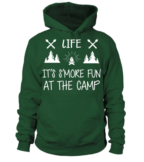 Camping - Life Its smore fun in the camp Women's Hoodie