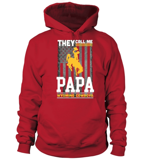 Wyoming Cowboys They Call Me Papa Women's Hoodie