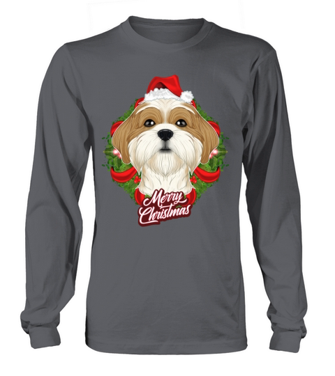 Shih Tzu Lover I Merry Christmas Shih Tzu Women's Long Sleeve