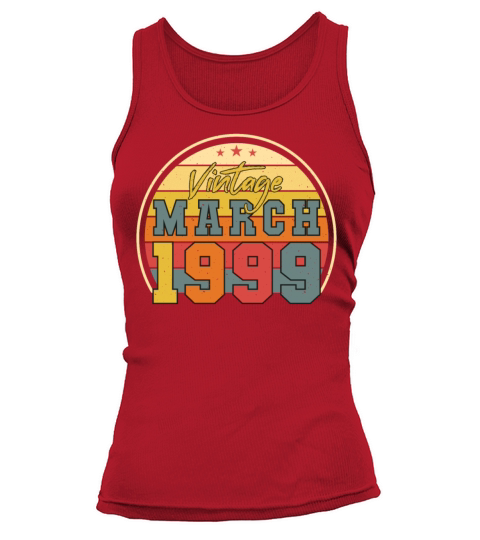 Retro Funny March 1999 Tank top Woman