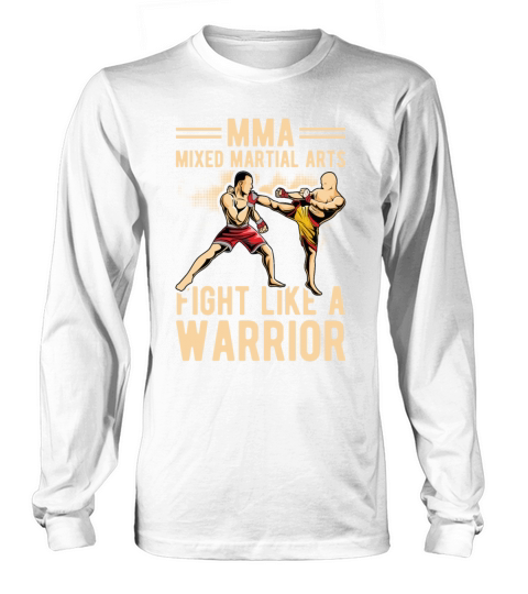 mma warrior fighters Women's Long Sleeve