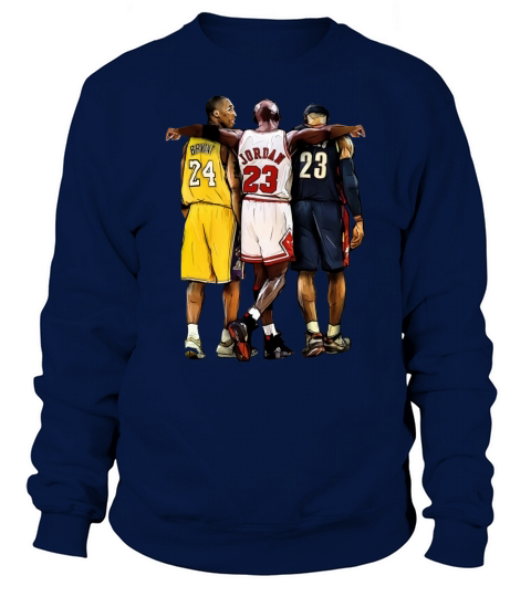 Kobe Jordan James The Greatest of All Time - Ladies Flowy Tank Sweatshirt Unisex