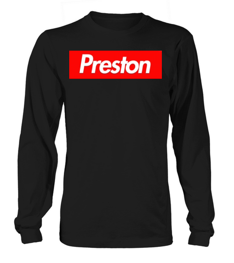 RealPrestonGamez Supreme Box Men's Long Sleeve