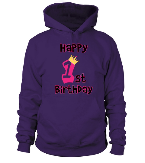 1st birthday 1 year child birthday gift Women's Hoodie