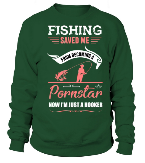 Fishing Fisherman Pornstar Hooker Angler Gift Women's Sweatshirt